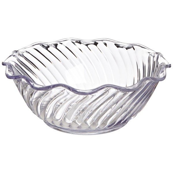 Carlisle FoodService Products 453307 Plastic Dessert Bowls, 13 oz, Clear (Pack of 24)