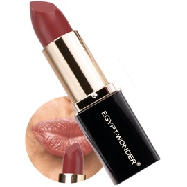 EGYPT-WONDER® Day+Night Lipstick Champagne - Delicate Nude with Soft Shimmer - Smooth Lipstick with Silky Texture - For Natural Looks & Subtle Elegance