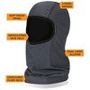 BLACKSTRAP Sock Hood Balaclava Face Mask, Dual Layer Cold Weather