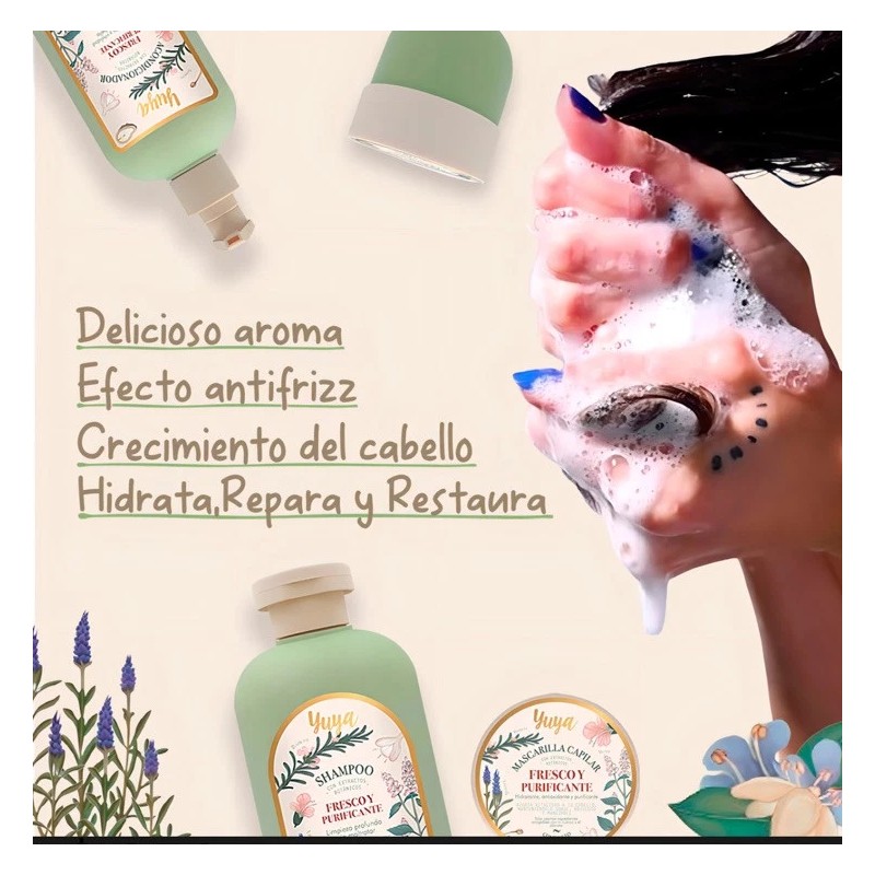 YUYA SHAMPOO+ACONDI