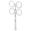 Optometry Flip, Professional Portable White Plastic Optical Flipper for Amblyopia