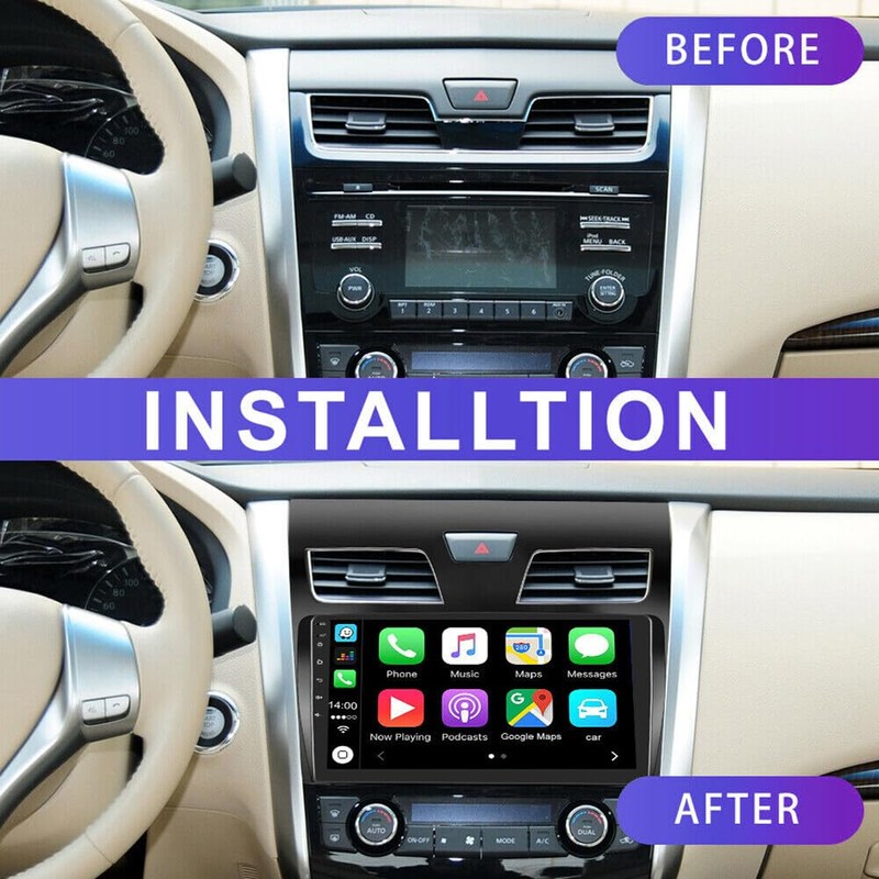 Radio for Nissan Altima 2013 2014 2015-10.1'' Wireless Apple Carplay