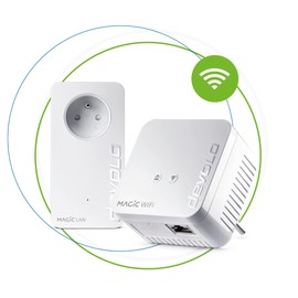 Devolo Magic 1 WiFi Mini White 1200 Mbps Magic 1 Mini 8562 (Suitable for France)