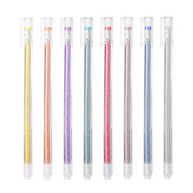 8Pcs Gel Pen Set Glitter Pearl Paint Art Markers Adult Coloring Drawing Writing Craft Tool