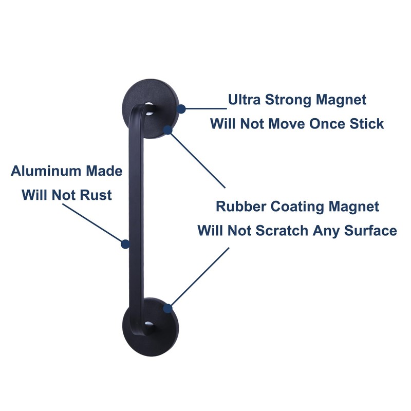 Magnetic Door Handle for Refrigerator, Heavy Duty Magnet Fridge Handle,