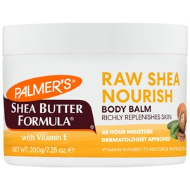 Palmer's Shea Butter Formula, Bálsamo Corporal Humectante y Nutritivo para Piel Seca y Áspera - Concentrado Sólido con Manteca de Karité y Vitamina E, Dermatológicamente Probado, 200g