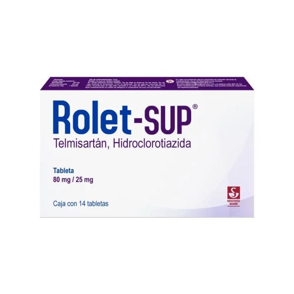 Rolet-Sup 80/25 Mg Con 14 Tabletas