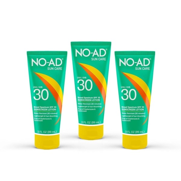 NO-AD SPF 30 Sunscreen Lotion | Broad Spectrum | 3oz