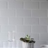 Bessie Bakes White Subway Tile with White Grout Replicated Photography