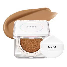 CLIO Kill Cover Founwear Cushion Foundation – Korean Makeup, Full High Coverage, Airy Satin Finish, Skin Fit, 32C MAPLE