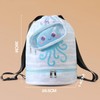 Kids Swimming Bag，Double-Layer Swimming Bag Kids ，Waterproof Compartment Design，Dry and