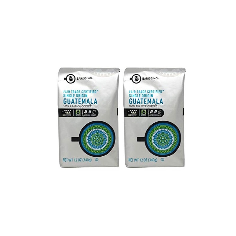 BARISSIMO 100% ARABICA Ground Coffee 12oz bag / One-way Freshness