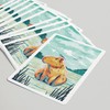 Lantern Press Graphic Pastel, Capybara (52 Playing Cards, Poker Size