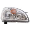 Brock Replacement Passengers Halogen Headlight Headlamp Compatible with 2002-2004 Altima