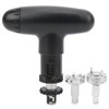 Golf Multi Functional Shoe Cleat Wrench Spikes Remover Ratchet Handle