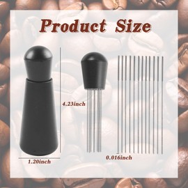 KOAUUKLYX Espresso Distribution Tool – WDT Tool for Breville Mini & Other Espresso Machines, Mini Plus，Normcore Compatible, Espresso Tamper，Upgraded Coffee Bar Accessories for Optimal Brewing