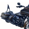 Sissy Bar for Harley Touring 24 inch Detachable Rear Passenger