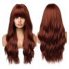 Jorla Pelucas Sintéticas Onduladas Largas Cabello Natural P Mujer