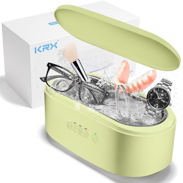 Ultrasonic Cleaner for Dentures, KRX Professional Ultrasonic Cleaner Machine with