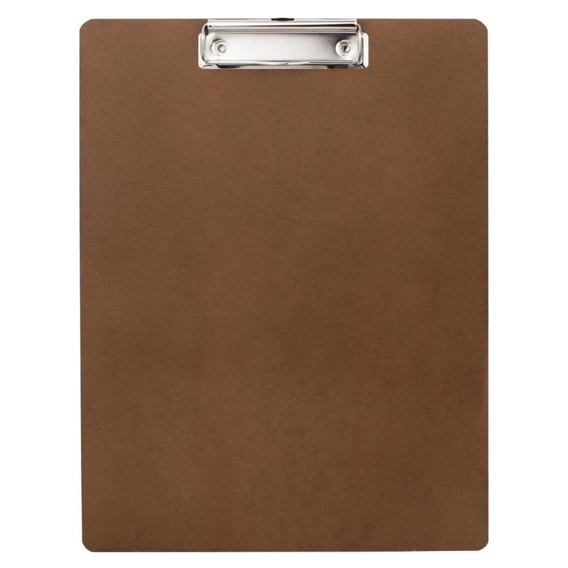 Olympia Menu Clipboard A4, Brown, Menu Presentation Clip Board, MDF,