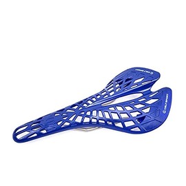 Bicycle Saddle Sports Saddle Road Bike MTB Trekking Saddle Saddle Black White (Blue)