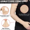 Ailaka Lymphedema Compression Arm Sleeve（Single） with Gauntlet for Men Women,