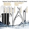 Ingrown Toenail Removal Kit, Precision Series 6-Piece Stainless Steel Ingrown