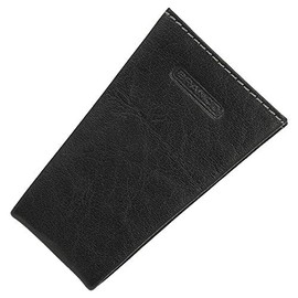 Luxury Leather Key Bell Key Fob Folder Key Case Leather Various Colours Black Brown Cognac, black