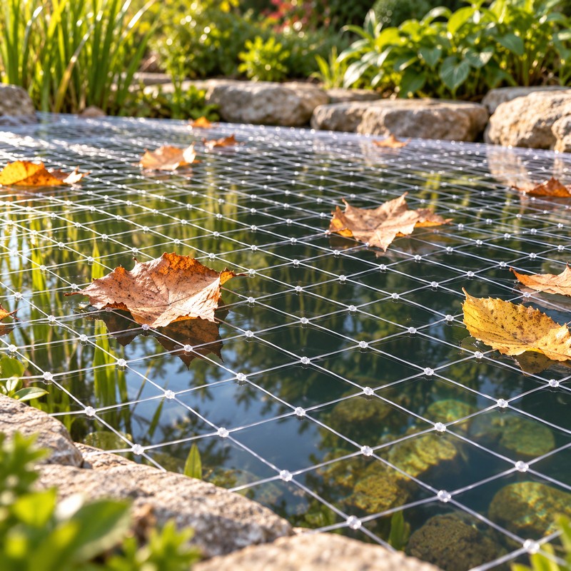 Pond Netting and Garden Bird Net – Lightweight Plastic Mesh