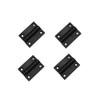 4 x plastic hinges, 100 x 80 mm, folding hinge,