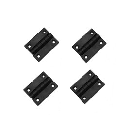 4 x plastic hinges, 100 x 80 mm, folding hinge, screw on hinge, these hinges are versatile