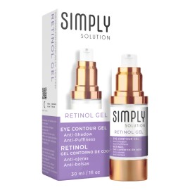 Simply Solution Retinol Gel Contorno De Ojos Momento de aplicacin Noche Tipo de piel Todo tipo de piel