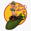 Bombs Away Bumper Sticker Window Vinyl Decal 5"