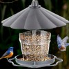 Wild Bird Feeder Foldable Panorama Gazebo Bird Feeder Portable Outdoor