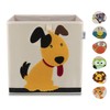 LIFENEY Children's Storage Box with Dog Motif, Toy Box with