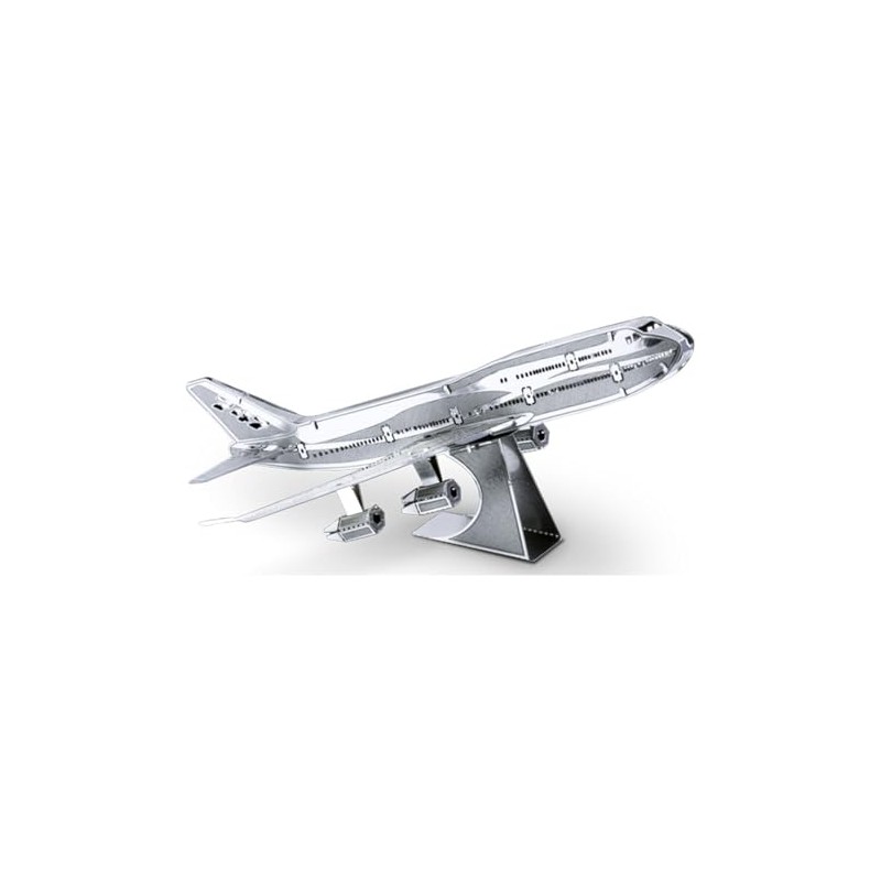 Fascinations MMS004 Metal Earth 502502 Commercial Jet Boing 747, Laser