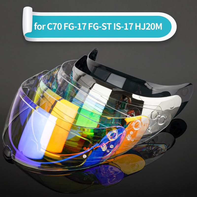 HJ20M Visor Tinted C70 Helmet Visor Dark Shield for HJ20M