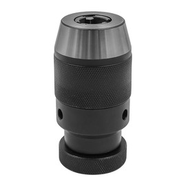 ZONADAH 1-16MM Steel Self Tighten Keyless Lathe Drill Chuck Drill Chuck Automatic Locking Drill Chuck Keyless Self Tighten B16 Taper Arbor for Drilling Lathe