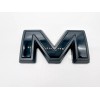 Auto Front & Rear GMC Black Matte Black OVERLAY Emblem