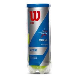 Pelota de Tenis Wilson Ultra All Court - Pack de 3 Amarillas