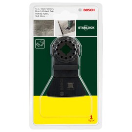 Bosch 2607017348" ATZ 52 SC Scraper, Black, 30 x 40 mm