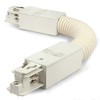 3-phase classic flex connector, white, length: 300 mm