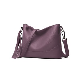 DIOSARK Women's Shoulder Bag, Crossbody Bag, Handbag, Tassel Decoration, Crossbody Bag, Crossbody Bag, PU Leather Pouch, Small, Lightweight, Mini, Crossbody Bag, Chic for Commuting to Work, dull