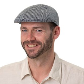 Stetson Texas Cotton Jersey Men's – Dark Blue Cotton Hat – Cap with Sun Protection – Made in the EU – Spring/Summer, darkblue