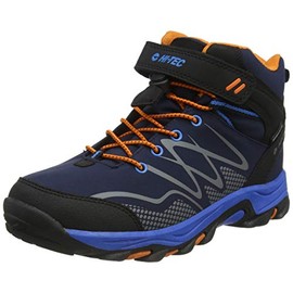 Hi-Tec Boys Blackout Mid Boots, Navy, 5 UK