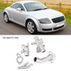 KSTE 4Pcs/Set Aluminum Engine Coolant Hose Flange Kit Compatible with