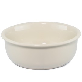 Single Replacement Bowl for 6.3'' High Elevated Dog Bowls, Non-Slip Pet Feeding Dishes for Small Medium Dogs and Cats, Durable Porcelain Dog Food and Water Bowls(28oz, Cream White)
