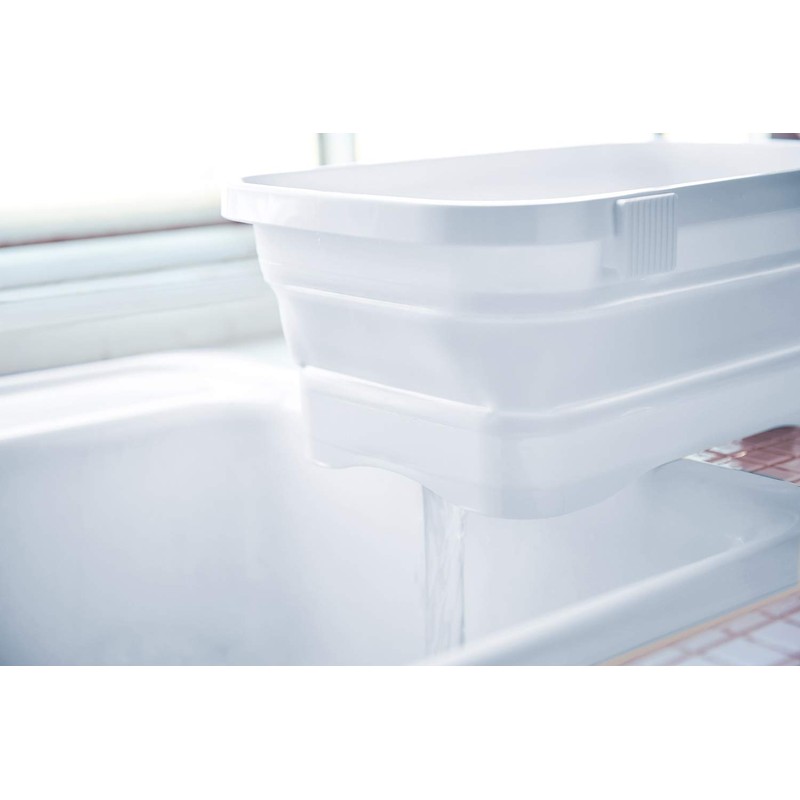 Isetou I-590 Folding Washtub, Kitchen Soft Tub, 2.6 gal (6.6