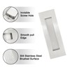 youthua 6 Inch Recessed Finger Flush Pulls，Pocket Door Handles，for Sliding