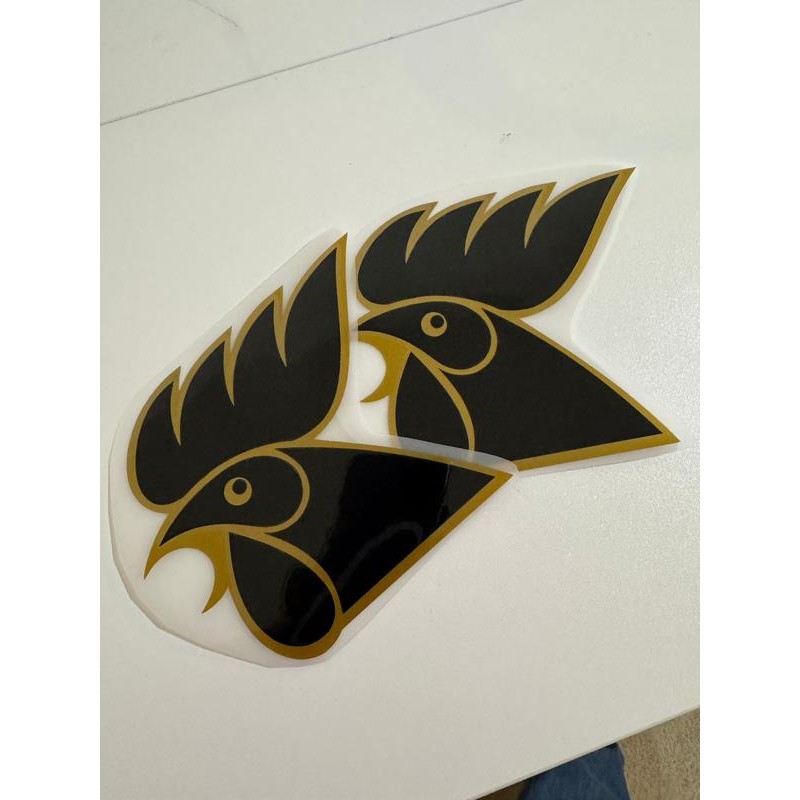 Gallo Guatemala Car Sticker - High-Quality Vinyl Material - Size: